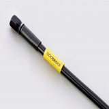 Build A LINE UNIVERSAL BRAKE HOSE FOR ROAD MODELS, Stainless Steel (Black) Fitting Black Hose.