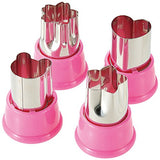 Shimomura Industries FV-623 Full Vegge, Decorative Cutter, Dishwasher Safe, Made in Japan, Tsubamanjo