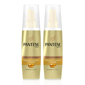 Pantene Non-Rinse Treatment, Intensive Vita Milk, For Damaged Hair to the Tip, 100mL x 2 Conditioner