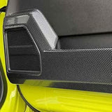 CGP model dedicated door kick guard front door guard left and right set JB64 for Jimney carbon tone for Jimney Sierra Black CGP-S49123