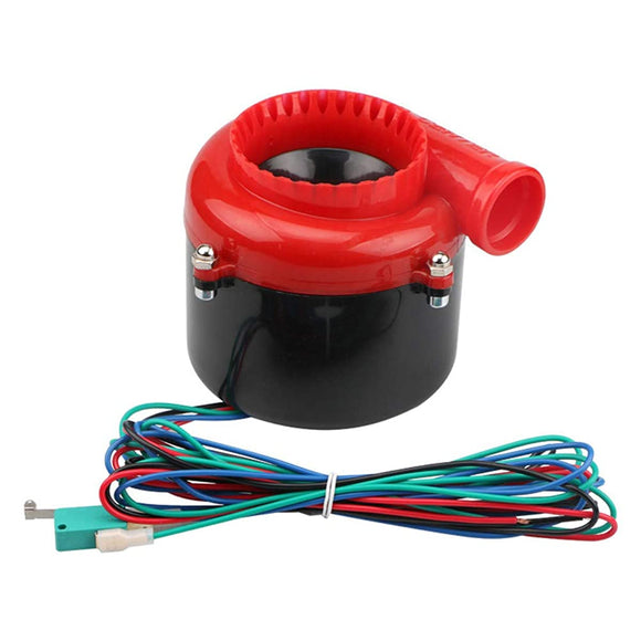 LookGou Abs Plastic Car Fake Dump Electronic Turbo Blow Off Foot Valve Analog Soundd