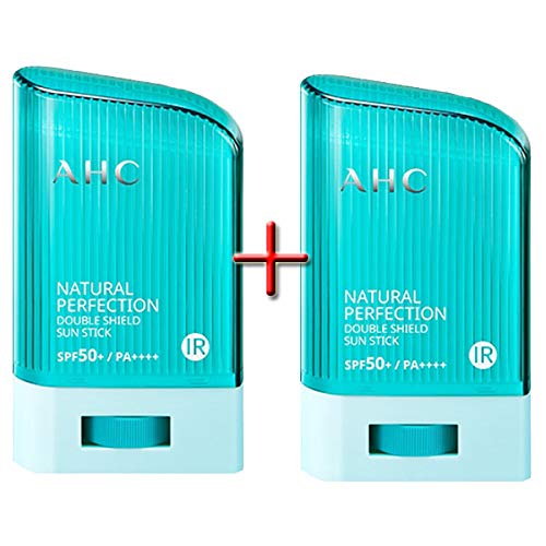 AHC [ 1+1 ] AHC Natural Perfection Double Shield Sun Stick 22g, Natural Perfection Double Shield Sun Stick SPF50+ PA++++