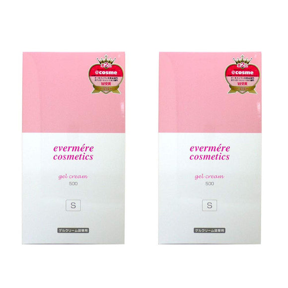 [Set] Evermere Gel Cream 500g (S) [Refill] 2 pieces