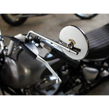 MOTOR ROCK JCMA Mirror φ100 Hairline 3. Nickel MR-HC058H