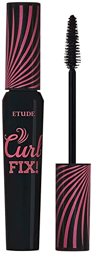 ETUDE Official Lash Palm Curl Fix Mascara Plum Burgundy 1 Count