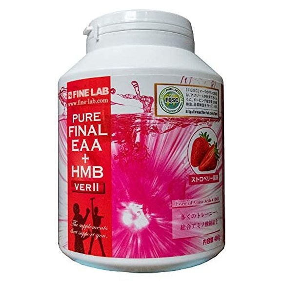 Fine Lab Pure Final EAA + HMB Strawberry Flavor G