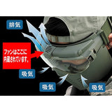 Tokyo Marui No.2 Pro Goggles, Full Face, Ranger Green
