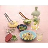 Hario 20741801 Heat Resistant Glass Bowls Set of 3 (Includes 1 Salad Bowl), Clear