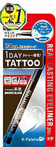 K Palette Real Lasting Eyeliner 24hWP BB01 Black Brown