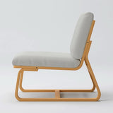 Muji 44617069 Cover Heather Light Gray Cotton Canvas for Living Room Dining Sofa Chair