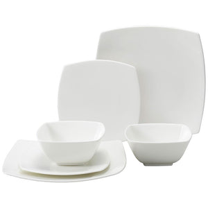 Narumi Styles 50481-23210 Square White 6-Piece Basic Set, White