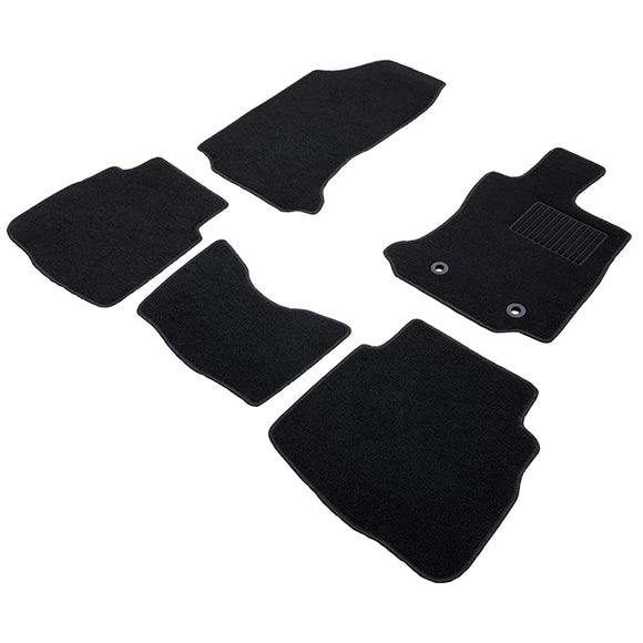 Fenice Car Mat, Floor Mat, Made in Japan (Subaru Legacy Outback Bt5), Black, Anti-Slip Shape, Non-Slip, Car Mat