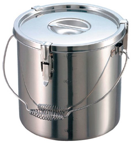 EBM 18-8 Barrel Pot with Scale 7.1 inches (18 cm), Hanging