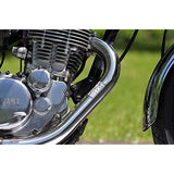 Special Parts Tadao (SP TADAO) Exhaust Pipe SR400 (-09) RH01J Power Box Pipe Stainless steel JMCA Government Certified Powerbox Pipe Inner Box type