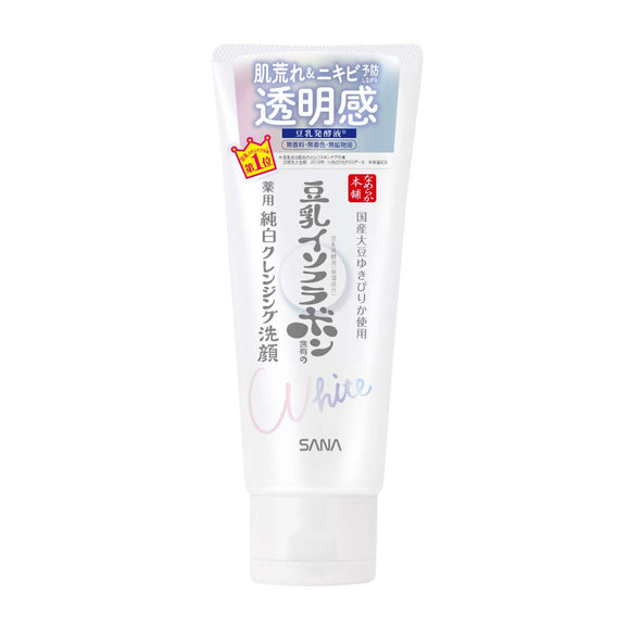 Nameraka Honpo Medicated Cleansing Face Wash N Whitening Line (N) 150g