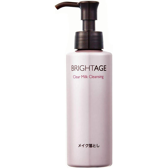 BrightAge Clear Milk Cleansing [Makeup Remover Milk Type Quasi-drug] 120ml