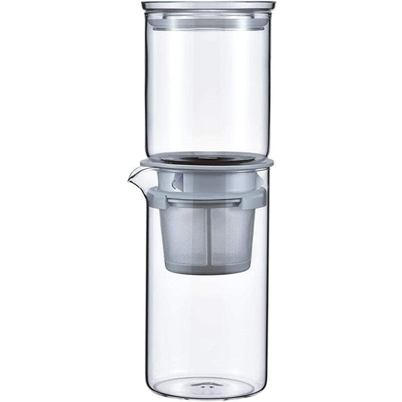 Hario WDD-5-PGR Water Dripper Drop, 20.3 fl oz (600 ml), Pale Gray