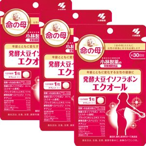 3 dietary supplement equol 30 grain about 30 days x3 pieces of Kobayashi Pharmaceutical (4987072039915)