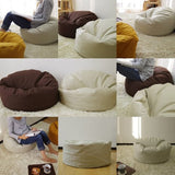 fabrizm 1064-iv Column Bead Cushion (Cover + Insert) Diameter 23.6 x Height 11.8 inches (60 x 30 cm), Ox, Sand Beige