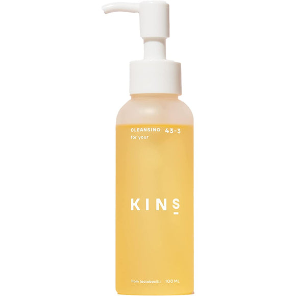 KINS CLEANSING OIL Cleansing Skin Care Bacteria Care [No need to double cleanse, Contains plant-derived ingredients Moisturizing] (100ml)