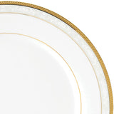 Noritake F91312/4335 Noritake Plate Set, 6.3 inches (16 cm), Hampshire Gold, 5 Pieces, Fine Porcelain