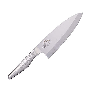 Kai Corporation AK1132 KAI, Japanese Knife, Seki Son Roku, Takuso, All Stainless Steel, 7.1 inches (180 mm), Made in Japan, Dishwasher Safe