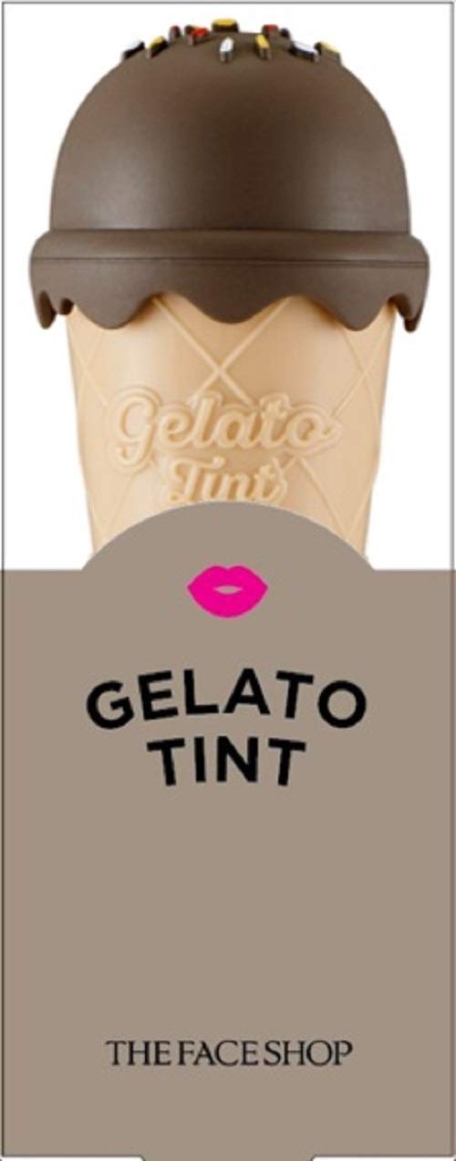 THE FACE SHOP Gelato Tint Rose Lipstick Chocolate 4.2g