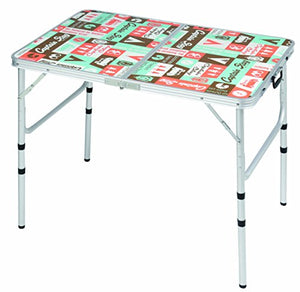 CAPTAIN STAG Camping BBQ Table, Desk, Aluminum, Leisure Road