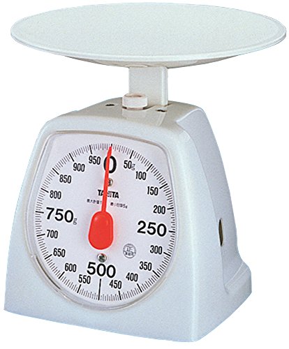 Tanita 1439-WH Cooking Scale Kitchen Scale Cooking Analogue 2.2 lbs (1 kg)