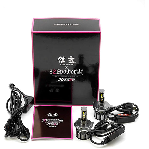 Shingen x 326Power Bluetooth equipped RGB LED multi -color headlights XR326 H7 12V 24V