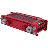 [CFT TIME] Oil Cooler Monkey Bike 4 -stage Honda Cooling Radiator Gorilla Cub Buggy Dax (Red)