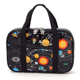 COLORFUL CANDY STYLE Sewing Bag (Bag Only) for Kids Elementary School Solar System Planet and Cosmo Planetarium (Black) N2312000