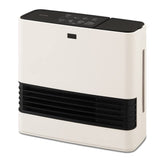 Iris Ohyama KJKC125D1-W Ceramic Fan Heater with Humidification Function, On/Off Timer, Motion Sensor, Ions, 1,250 W, 8 Tatami Mats, Width 15.4 x Height 14.2 x Depth 7.5 inches (39 x 36 x 19 cm), White