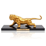 Feng Shui Tiger Figurine, Great Luck, Sentriyotora Total Length 9.6 inches (24.5 cm), Genuine Product, Made in Japan, Traditional Crafts, Takaoka Copper