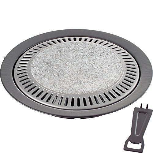 Peace Fraise Yakiniku Plate Natural Stone Cassette Stove Dedicated Taste Exploration MR-7387