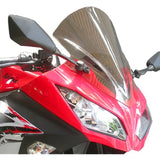 Asahi Windshield Screen [Brown Smoke] Ninja250 NJ-12