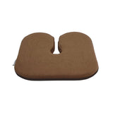 EXGEL Aulucomphi Yenza Premium Camel, Cushion, Hemorrhoid, Office, Tailbone Pain, Postpartum, U-Shape, Popular, Coccyx Won't Hurt Your Buttocks, Made in Japan, Chair Cushion