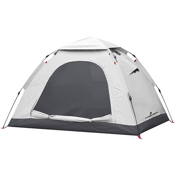 Official PYKES PEAK (Pike Speak) Lightweight One-touch tent 1-2-3 people 5 colors 2WAY Window Lightweight One-Touch 1-2P/ 2-3P Camp Tent