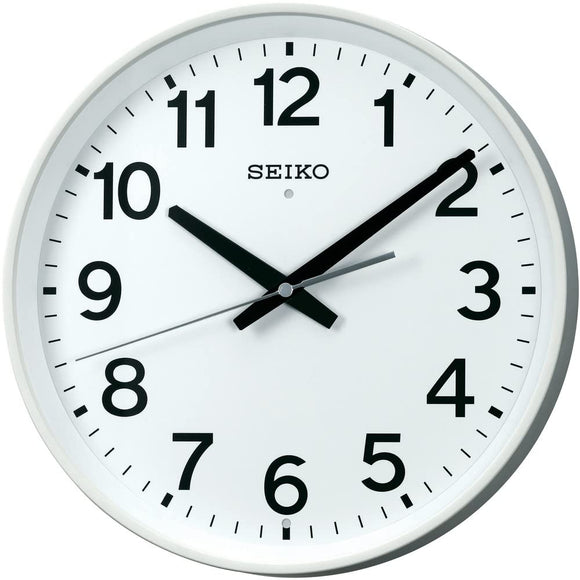 Seiko clock wall clock Atomic Analog Office Type White kx317 W Seiko