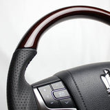 REAL H30-BK-CRW Steering [210 Crown] Original Series Brown Wood