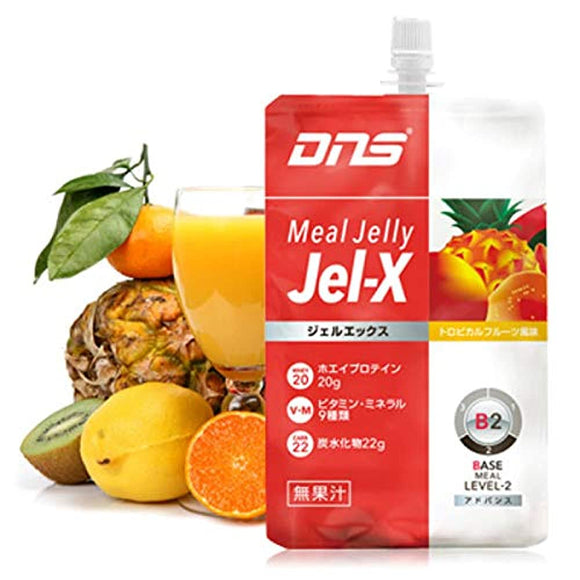DNS protein Jel-X meal jelly 12 pieces (tropical fruit flavor)