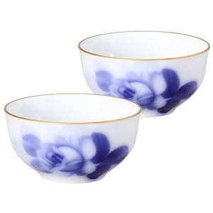 Okura Tougen 51CR/8211 Blue Rose Drinking Cup Set