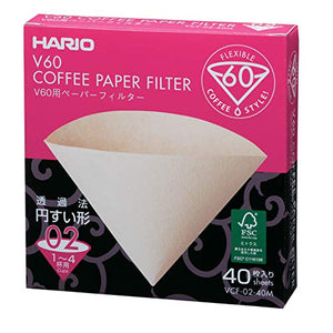 HARIO V60 Paper Filter for 1-4 Cups