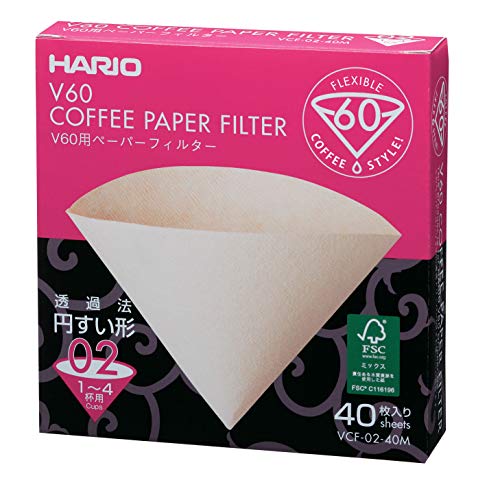 HARIO V60 Paper Filter for 1-4 Cups