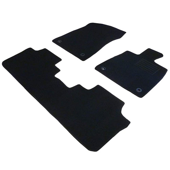 Fenice Car Mat, Floor Mat, Made in Japan (Lexus RX 200T, 450H), Right Handle, Black, Anti-Slip Shape, Non-Slip, Car Mat