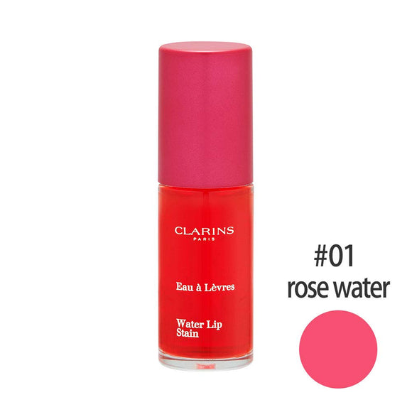 Clarins CLARINS Water Lip Stain 7mL 01 Rose Water (Stock)