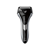 IZUMI IZF-V25S Reciprocating Shaver, 3 Blades, Silver (Fast Charging, Body Washing, Compatible with 100-240 V)