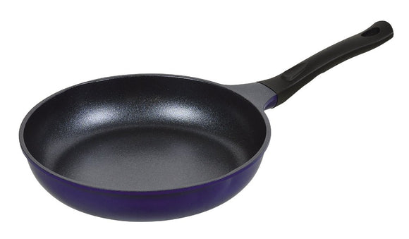 Pearl Metal HB-2536 Lightweight Frying Pan, 10.2 inches (26 cm), Induction Compatible, Super Blue Marble, Light