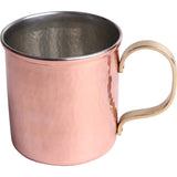 Asakusa Copper Silverware Shop Pure Copper Mug 10.8 fl oz (300 cc) Copper Cup Made by Hoshino for 40 Years of Craftsmanship