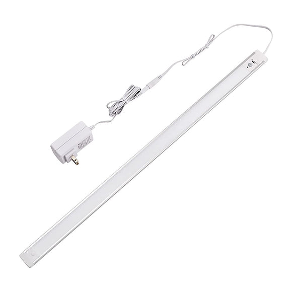 ELPA ALT-2060PIR(D) LED Bar Light (Multi-Purpose Light), 23.6 inches (60 cm), Daylight Color, Light and Dark Motion Sensor, Adjustable Angle, Uses Light Guide Board for Slim and Even Bright